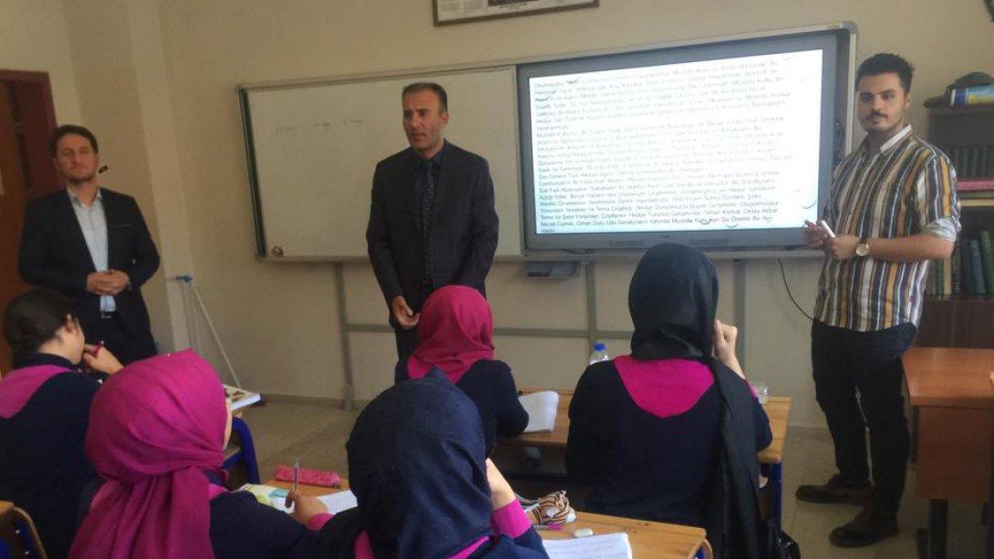 İbrahim Hakkı Kız Anadolu İmam Hatip Lisesi'ne Ziyaret