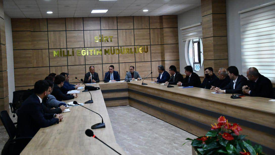  Bakanlığımız Açık Öğretim Daire Başkanı Dr. Ahmet Vefa GÜLER Başkanlığında Toplantı Yapıldı..