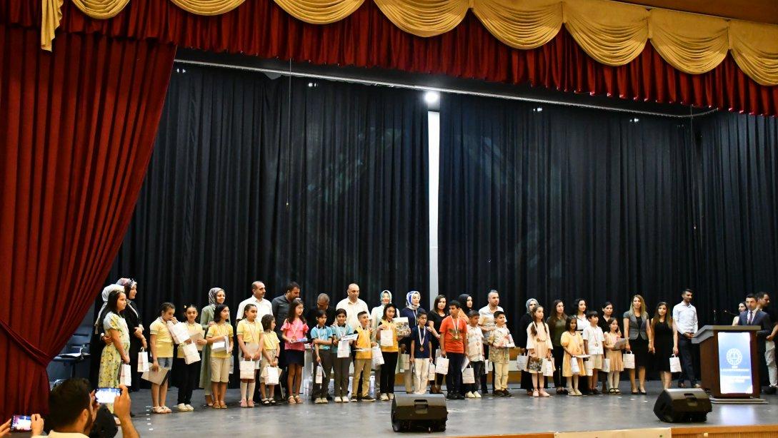 İl İzleme Uygulamasında Dereceye Giren Öğrencilerin Ödülleri Düzenlenen Törenle Verildi...