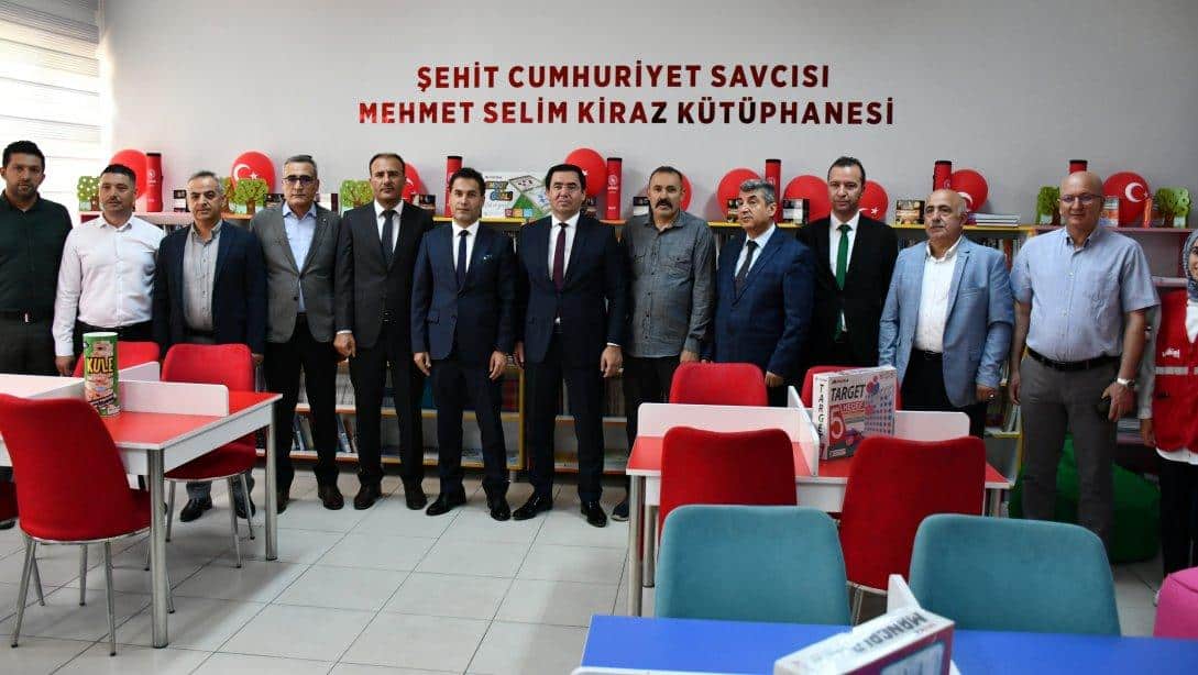 Şehit Cumhuriyet Savcısı Mehmet Selim Kiraz Kütüphanesi'nin Açılışı Yapıldı