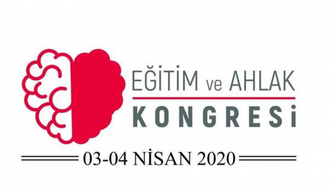 Eğitim ve Ahlak Kongresi 03-04 Nisan 2020 Tarihlerinde Antalya'da Yapılacaktır.