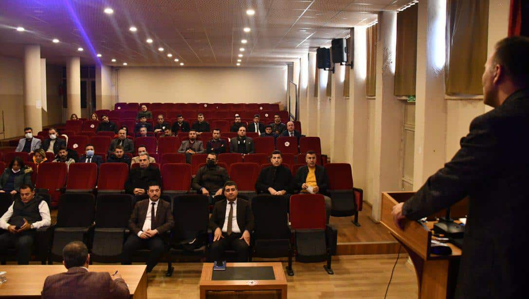 Mesleki ve Teknik Anadolu Lisesi Yöneticileri ile Toplantı Yapıldı...